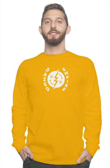 Open image in slideshow, Dazed Smiley Logo | Gildan Long Sleeve T Shirt | Dazed Empire