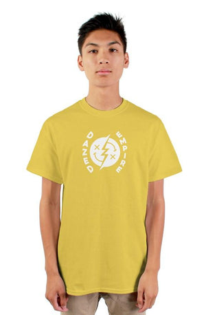 Open image in slideshow, White Dazed Smiley Logo | Gildan Mens T Shirt | Dazed Empire
