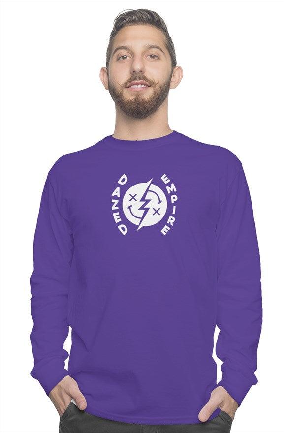 Dazed Smiley Logo | Gildan Long Sleeve T Shirt | Dazed Empire
