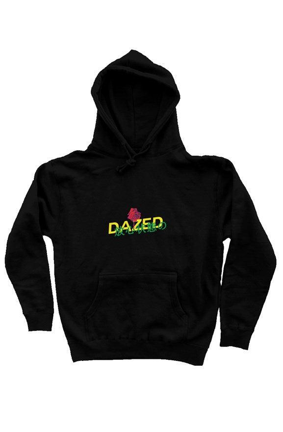" PWR " Design Mens Graphic Pullover Hoodie  | Dazed Empire
