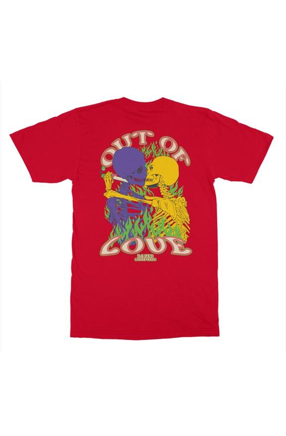 "Out of Love..." 2023 Valentine's Day Inspired Design| Graphic Mens T-Shirt | Dazed Empire